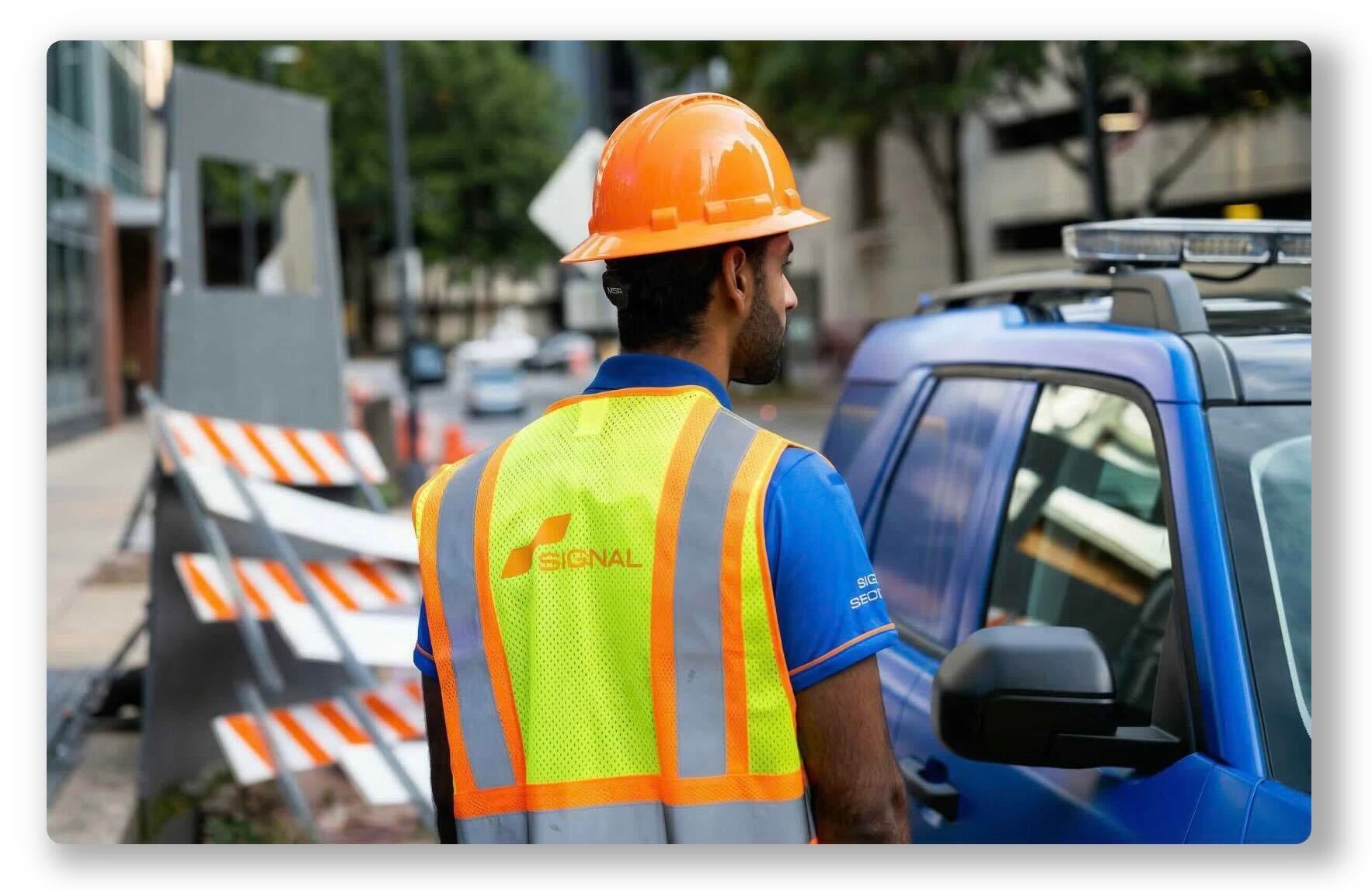 Construction site security mobile
