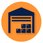 Commercial and distribution security solutions icon