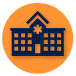 Healthcare Facilities security solutions icon