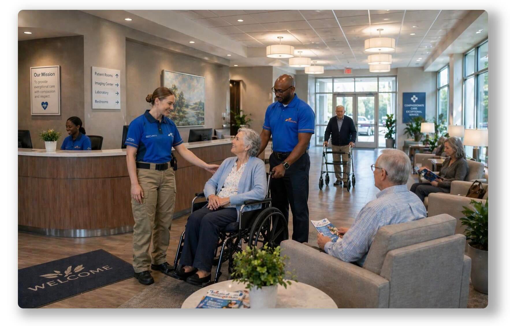 Medical facilities mobile hero