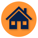Residential security solutions icon