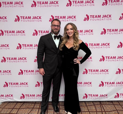 Troy and Carrie Nielsen of Signal of Lincoln at the 2026 Team Jack Foundation Gala
